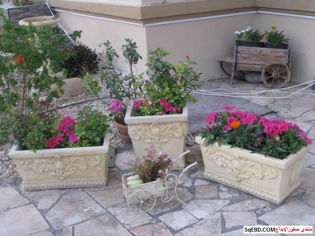 جلسات خارجية للحدائق, احواض زراعه و ديكورات حجرية لحديقة منزلك, | صقور